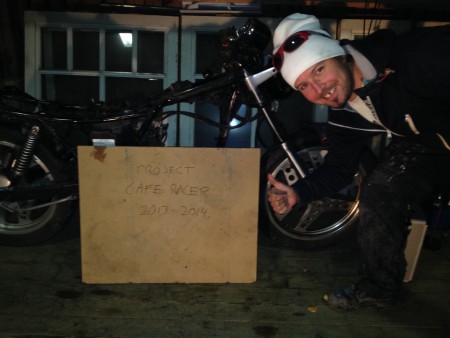 Purkaminen onnistui yhdessä illassa. Toiveikas mieli.